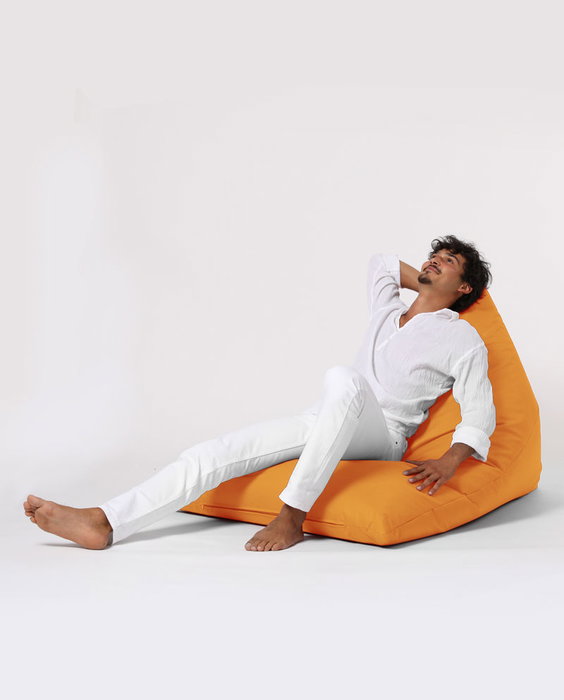 Atelier Del Sofa Pyramid Big Bed Pouf - Naranja Atelier Del Sofa Pyramid Big Bed Pouf - Naranja